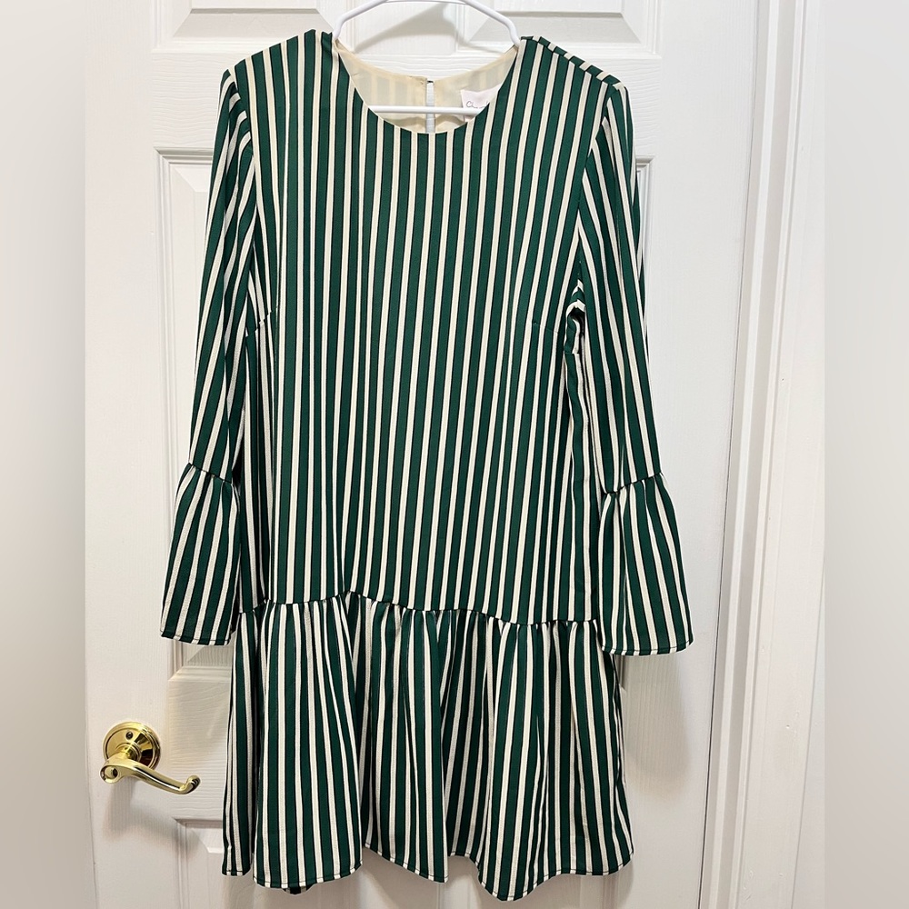 Charles Henry Striped Dress Size Large